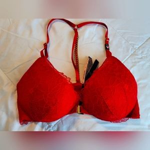 *NWT*VS red bra 34D